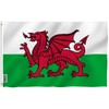 Anley Fly Breeze 3x5 Foot Wales Flag - Vivid Color