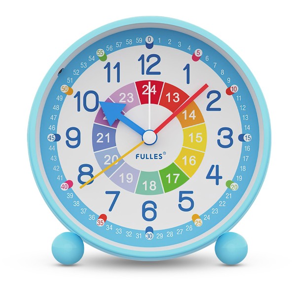 VOSSOT Alarm Clock, Children's Alarm Clock, Digital No Ticking, Silent