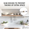 Wooden Wine Glass Holder for | Under Shelf Kitchen Stemware