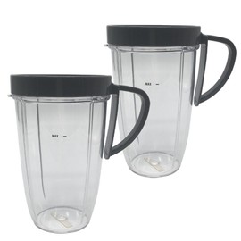 TAZAS DE REEMPLAZO o Tapa para Nutri Bullet 600 W/900 W máquina, 2