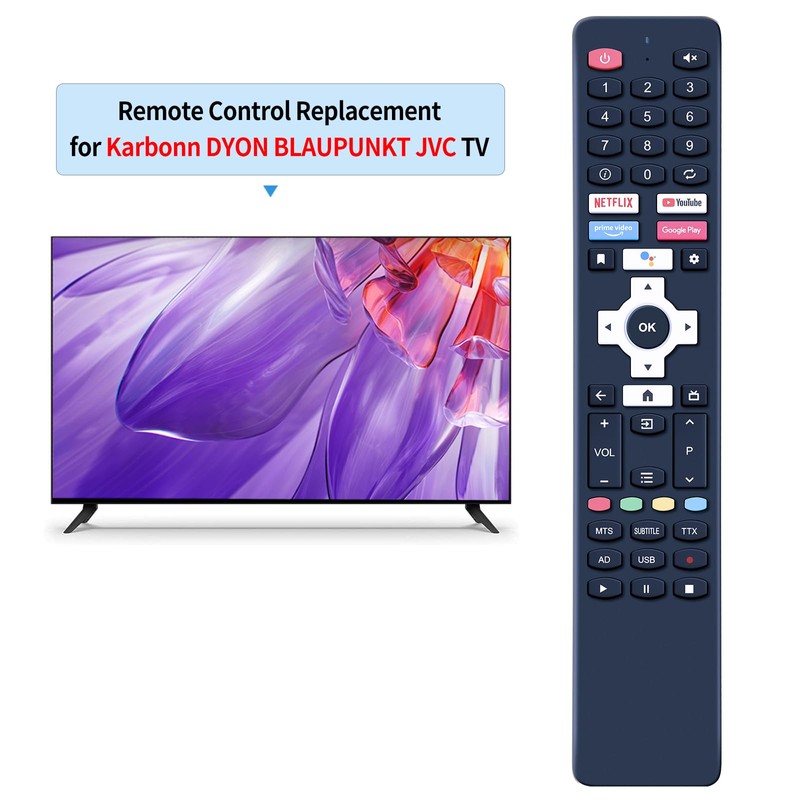 Remote Control Replacement for EKO TV K43FSG11 K320HSG K58USG K400FSG