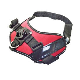 LABRIMP Rotated Dog Chest Strap Mount for Activities Dog Harness for Comfortable Wear for Walking and Running with Camera Attachment