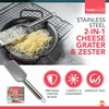 SOL Hand Cheese Grater and Lemon Zester Parmesan Cheese Graters