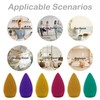 110Pcs Backflow Incense Cones for Waterfall 6 Different Mixed Natural