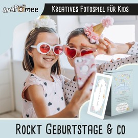 Fotospiel Kinder by snaPmee - 50+4 Photo Tasks for Girls and Boys - Party Game Wedding, Children's Birthday, New Year's Eve