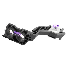 Carbhub HS7Z13A005B Left and Right Headlight Mounting Bracket Fit for Ford Fusion 2017-2020