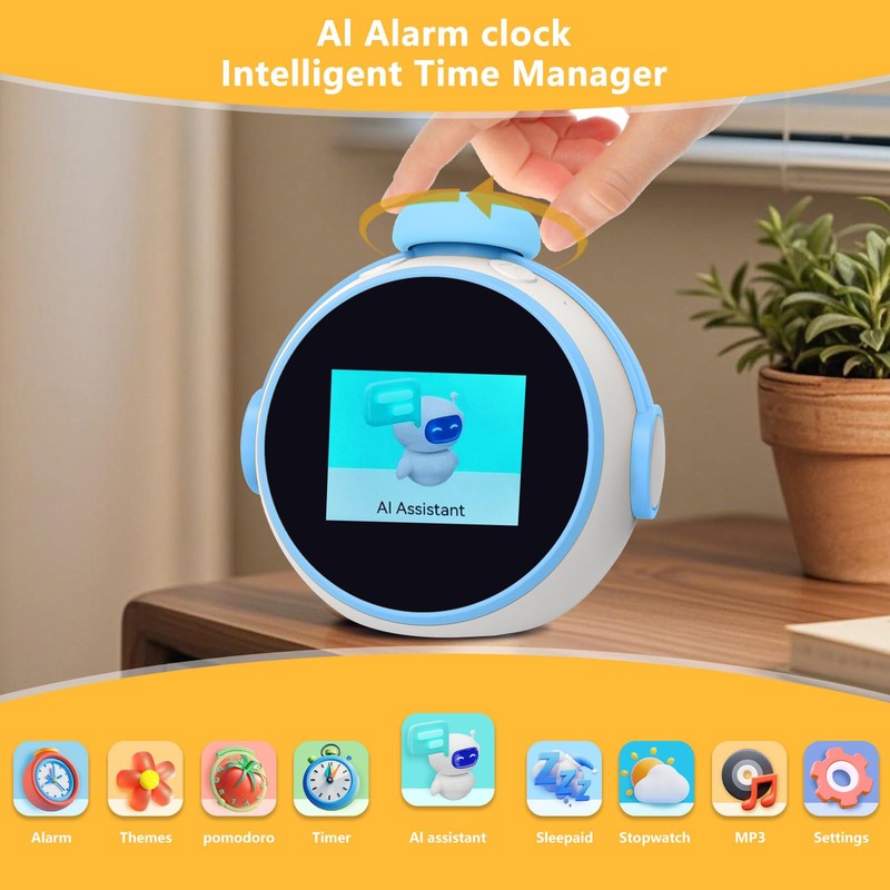 Kids Alarm Clock, Sound Machine to Wake Alarm Clock for