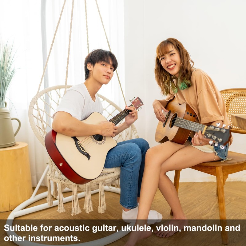 QUARKZMAN Clip Violin Pickup with 6 mm Plug Instrument Violin