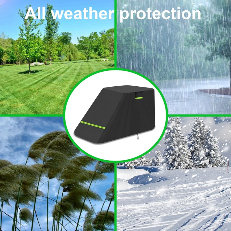 Skid Steer Loader Cover, Heavy Duty 600D Waterproof Oxford Cloth
