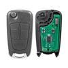 2 Button Folding Key Remote Control for Vauxhall/Opel Astra H