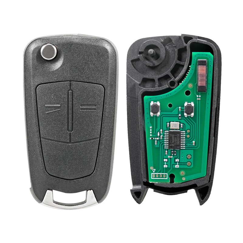 2 Button Folding Key Remote Control for Vauxhall/Opel Astra H