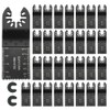 Oscillating Tool Blades Set, 30pcs 34mm Quick Release Oscillating Saw