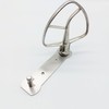 Stainless Steel Holder Silver Compatible with Two KitchenAid Stirrers for