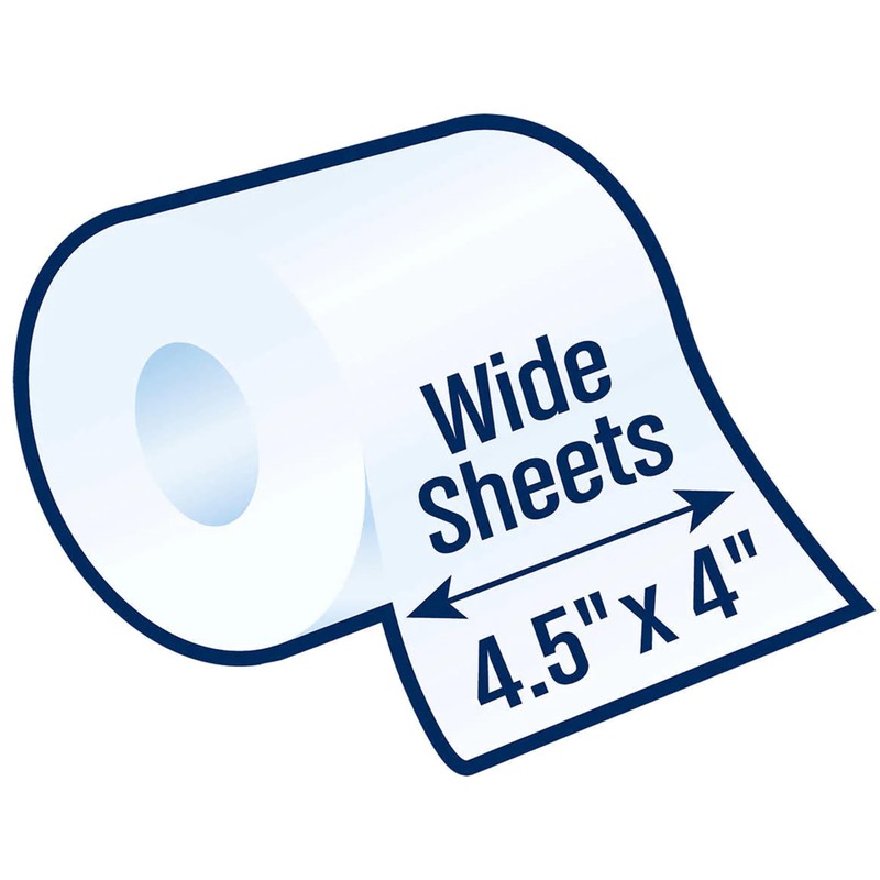 BLUE RIBBON 2-Ply Bath Tissue, 30 Rolls 380 Sheets Per