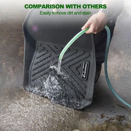 Floor Mats for Colorado, Heavy Duty Anti Skid All Weather TPE Floor Liners Fit for 2023 2024 2025 Chevy Colorado Crew Cab