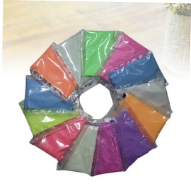 Operitacx 2sets Luminous Nail Art Powder Glitter Fluorescent Dust for Nighttime Nail Sparkle (Random) 8pcs*2