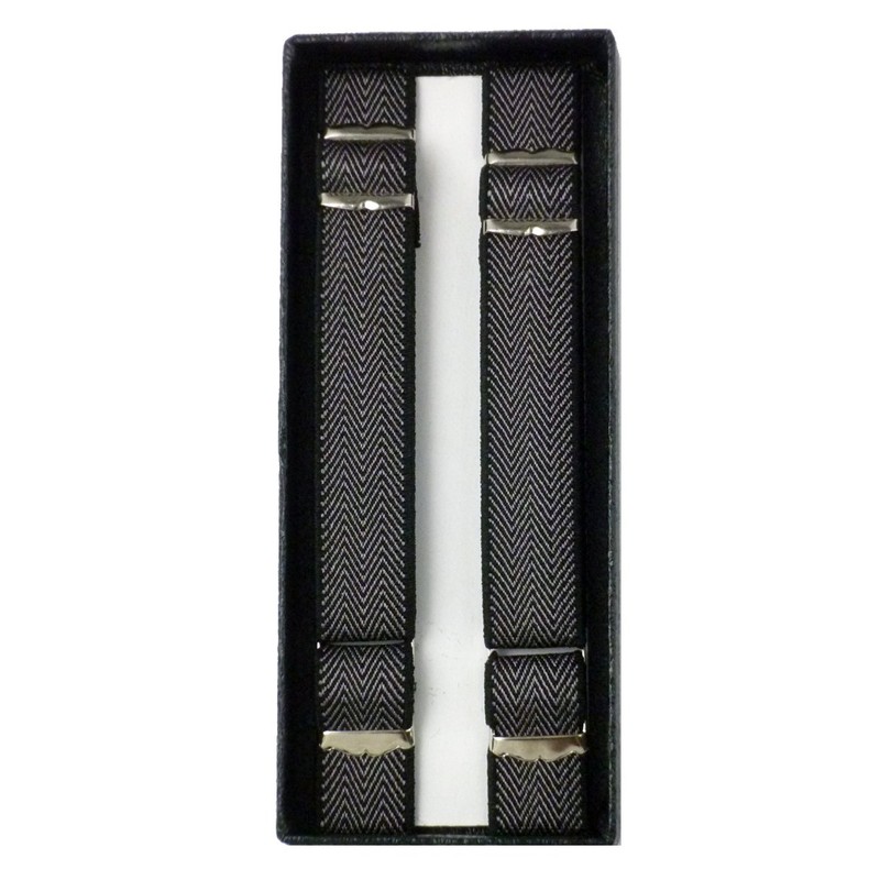 Peace Kobo Armband, Ribbon Rubber, 01. Black/Beige