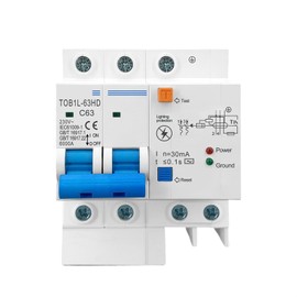 XYBSDBTNR Current Circuit Breaker Main Switch with Surge Protector MCB with Lightning Protection SPD 1Pcs(25A)