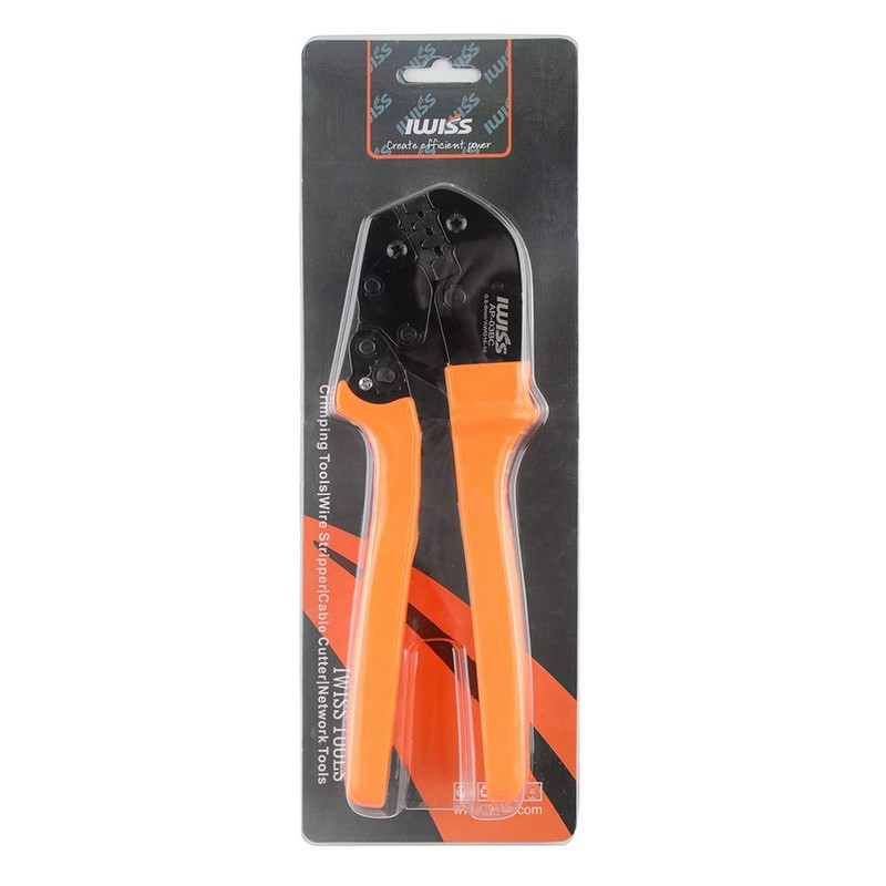 IWISS AP-03BC Ratcheting Type, Giboshi Terminal, Dynamic Simultaneous Crimping Pliers,