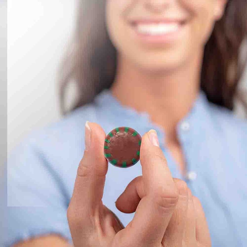 Starlight Chocolate Flavor Mints 5 lb bag