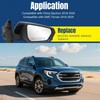 Dexepe Passenger Side Mirror Assembly 2018-2024 Compatible with Chevy Equinox