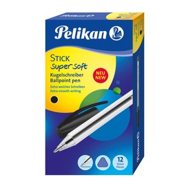 Pelikan Stick Super Flexible Ballpoint Pen - Black