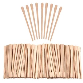 200pcs Wooden Wax Sticks - Disposable Wooden Waxing Spatulas - Small Sizes Eyebrow Waxing Applicator Spatulas for Facial/Lip Hair Removal,Eyebrow Wax Sticks Wax Applicator,Wooden Wax Spatulas Kit