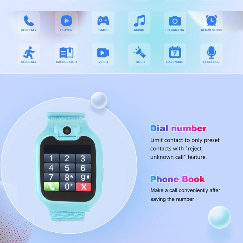 G9 Children Smart Game Watch Recording Step Counter Multi Game