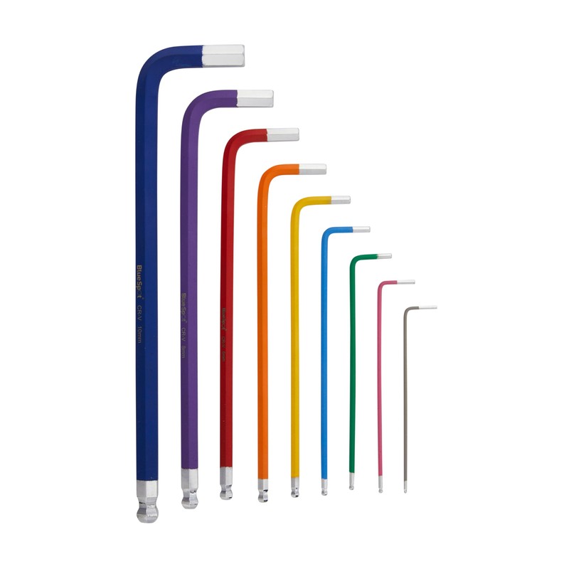 Blue Spot Tools 015301 9 PCE Extra Long Colour Coded