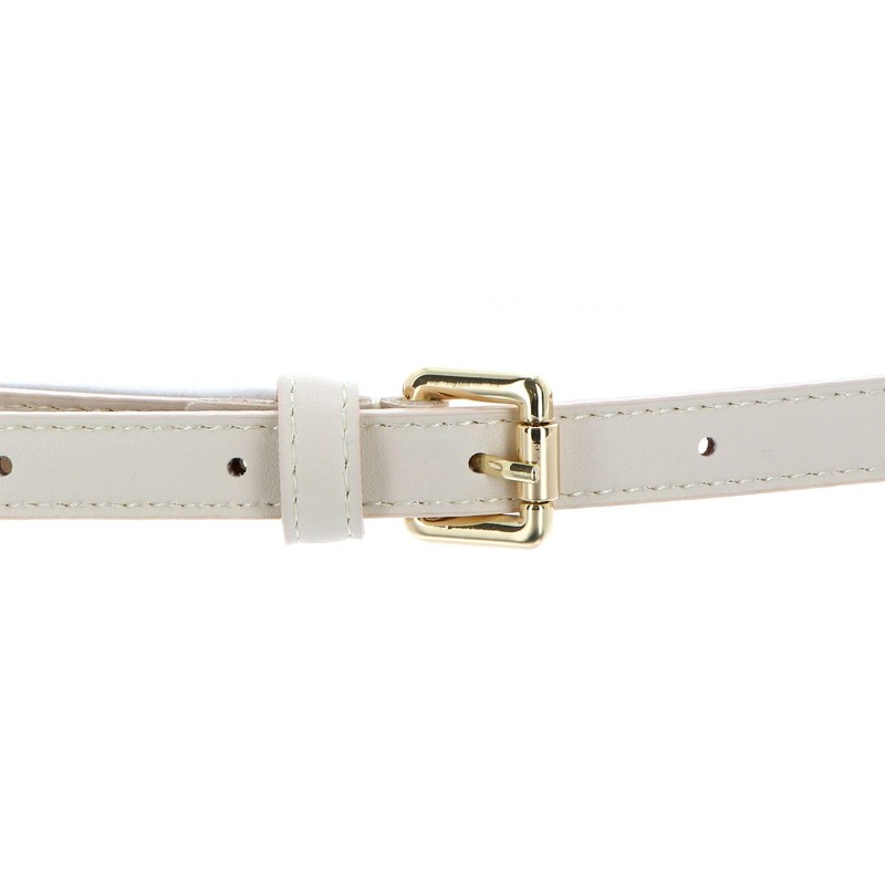 VALENTINO Emma Winter Belt W105 Ecru/Oro - Can be Shortened,