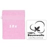 Betz Palermo Wash Mitts 100% Cotton Face Cloth Set Size