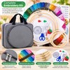 Embroidery Storage Bag for Sewing Supplies – Multi-Pocket Foldable Craft
