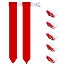 5PCS Rugby Training Flag, Football Kit Small Football Flag Football Belts Training Accessory Set Rugby Accessory (5 Pack)