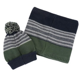 Chicco Unisex Children's Set Sciarpa E Cappello Zip, Grey (2)