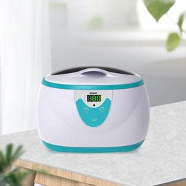 Ukoke Professional Ultrasonic Jewelry Cleaner with Timer, 0.6L, Green
