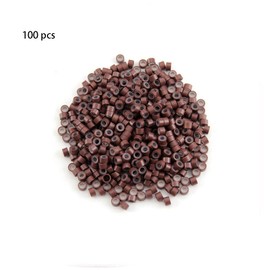 Hair Extension Kit Tool, Plier + Pulling Hooks Needle + 100pcs Micro Rings