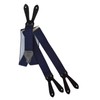 Olata Braces with Buttonhole, Genuine Leather Strap and Pattern -