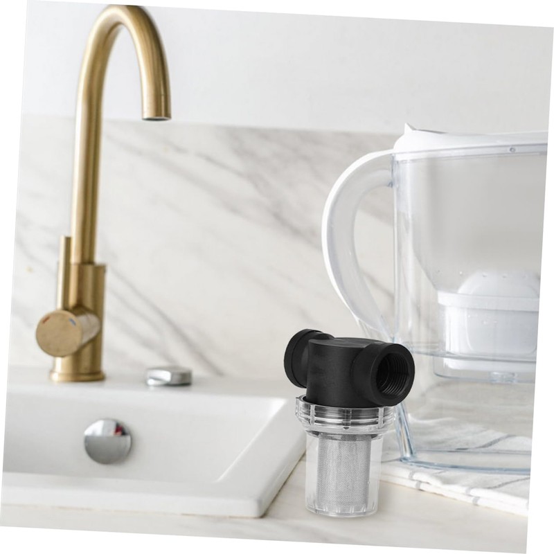 DOITOOL Rv Water Filter Strainer Thread Compact Inline Water Hose