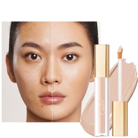 Oulac Concealer Dark Circles, Concealer for Face and Dark Circles, Concealer Essence with Hyaluronic Acid, Vegan Concealer 3.8 ml, Colour Code: Buff N2