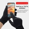 1 Pair Windproof Thermal Gloves Slip Resistant Touch Screen Warm