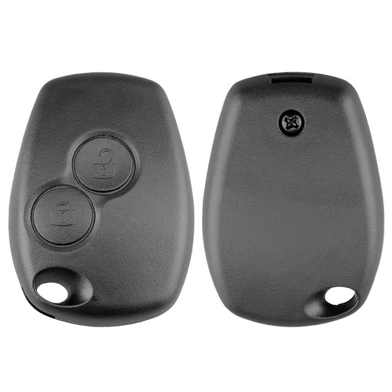 OcioDual 2 Button Key Shell Compatible with Dacia Logan Sandero
