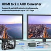 HDMI to AHD Converter, 4K/60Hz HDMI in AHD Out Converter,