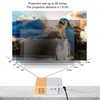 YG300 Pro Small Projector, Portable Film Projector, Home Projector, Compatible