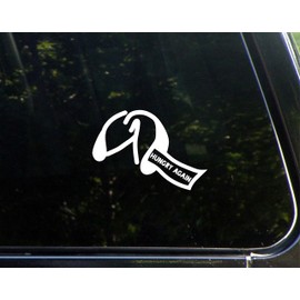 Hungry Again (Fortune Cookie) -5-1/4" x 3-3/4" - Vinyl Die Cut Decal/Bumper Sticker for Windows, Cars, Trucks, Laptops, Etc.
