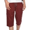 BEZLIT 30065 Boys' Cargo Shorts 3/4 Length, bordeaux
