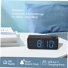 CIYODO Led Display Digital Clock Large Screen Modern Alarm Clock