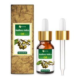 Madhuca Indica Oil (Mahua) 100% Natural & Pure Undiluted Carrier Oil - for Aromatherapy Therapeutic Grade - 15 ML Dropper