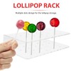 VORCOOL 2pcs 20 Lollipop Stand Lollipop Holder Acrylic Dessert Stick