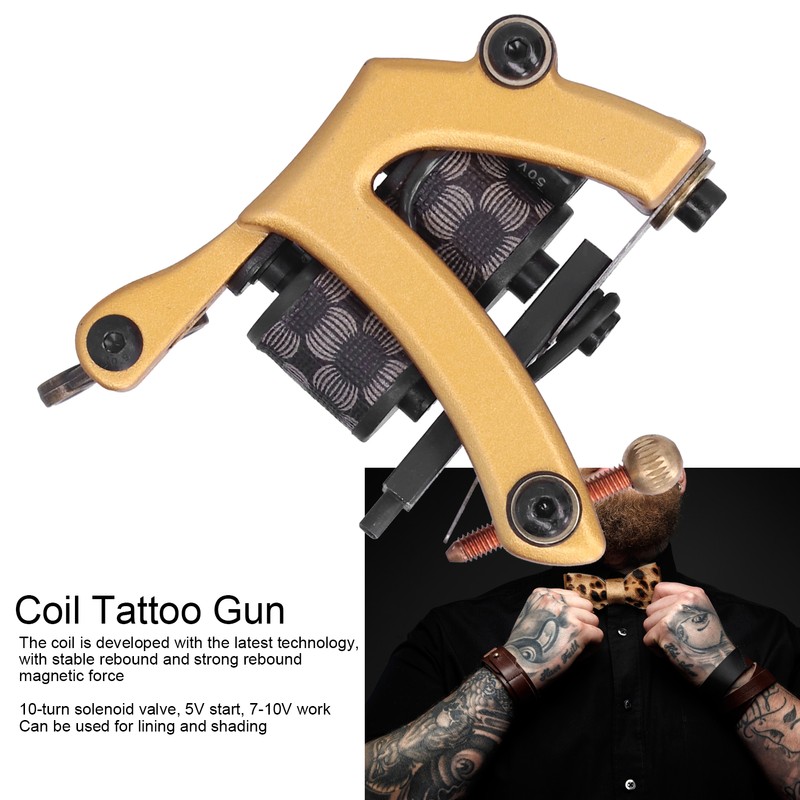 Liner Shader Tattoo Machine Professional Coil Tattoo Gun Strong Power