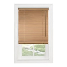 Sunshine Cordless 1" Light Filtering Mini Blind 33x72 - Woodtone